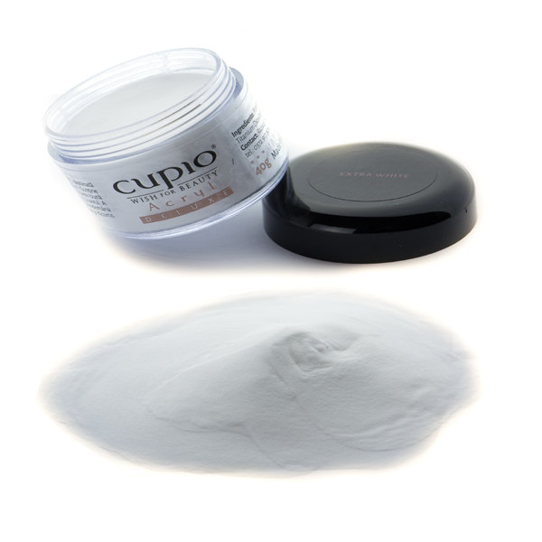 Pudra acrilica Cupio Extra White 40g